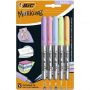 Markery permanentne Bic Marking Pastel, 5 kolorów - 2